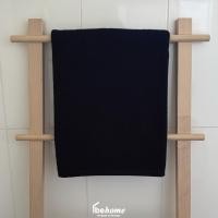 ราคา behome ผ้าขนหนู Hotel Collection สีดำ ด้ายคู่ เกรดA (มีขนาดให้เลือก) เช็ดตัว 27x54 นิ้ว (12472520)