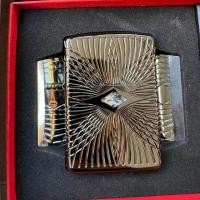 ราคา zippo ที่จุดไฟไหว้เจ้าพรีเมียม zippo จุดติดชีวิตไม่สะดุด zippo armor pattern design | black ice (12451113)