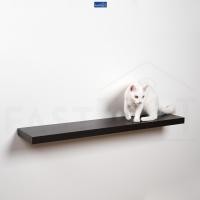 ราคา FASTTECT บันไดแมว ติดผนัง ขอบบาง มินิมอล เวงเก้ 20x120 ซม. (12429303)