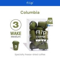 ราคา Flip Official Store No.3 Wake กาแฟสำเร็จรูป พร้อมชง Specialty Instant Coffee Cold Brew กาแฟพิเศษ Columbia Flip12 (12436233)
