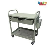 ราคา วินเทจ อิมปอร์ต เอ็กซ์ปอร์ต ชั้นเหล็กสำหรับวางของ มีล้อ ที่จับ เขียว (12478309)