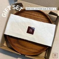 ราคา H Furniture & Decor ของขวัญปีใหม่ GIFT SET จานไม้สัก ช้อนส้อมไม้ อุปกรณ์แคมป์ปิ้ง GIFT IDEA JANN8x2 (12473697)