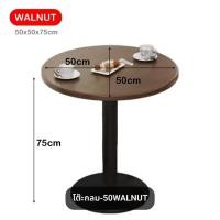 ราคา BF&MF Shop โต๊ะกินข้าวโต๊ะทานอาหาร คาเฟ่ มี 2 แบบ แบบกลม แบบเหลี่ยม มี 3 ขนาด 50 60 70 cm 50 cm แบบกลม (12497802)