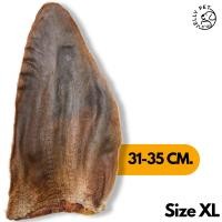 ราคา Jelly Pet หูวัวอบแห้ง เต็มชิ้น แผ่นใหญ่ ขนมขัดฟัน ขนมสุนัขสุขภาพ ขนมหมาสุขภาพ ขนมแมวสุขภาพ ไซส์ XL 31-35 (12492379)