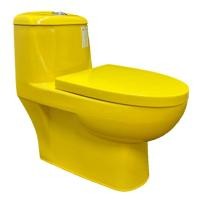 ราคา ็HOMICA สุขภัณฑ์ชิ้นเดียว ชักโครก รุ่น KY141 สีเหลือง สีเหลือง (12493105)