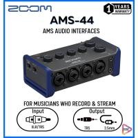 ราคา SoundStudio Zoom AMS-44 Audio Interface ออดิโออินเตอร์เฟสสำหบันทึกเสียงและสตรีมมิ่ง normal (12486978)