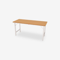 ราคา Luckyworld โต๊ะขาพับอเนกประสงค์ ยาว 1.5 ม. FGS-60150 สีน้ำตาล (12498959)