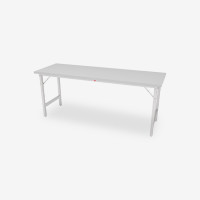 ราคา Luckyworld โต๊ะขาพับอเนกประสงค์ ยาว 1.8 ม. FGS-60180 สีเทาทราย (12498976)