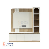 ราคา Livinghome Furniture ตู้โชว์วางทีวี รุ่น Melbourne สไตล์มินิมอล 200 ซม. (12496349)