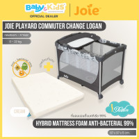 ราคา Joie เตียงนอนเด็ก เปลพับเก็บได้ เตียงเด็กพกพาได้ + ที่นอนแอนตี้แบคทีเรีย Cream (12489278)
