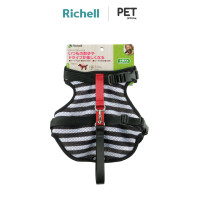 ราคา Richell Pet Outing Vest Harness Size M เสื้อสายจูงหมา สไตล์ญีปุ่น เสื้อจูงสุนัข ชุดรัดอก สัตว์เลี้ยง เสื้อสุนัข Blue (12481260)