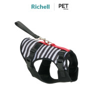 ราคา Richell Pet Outing Vest Harness Size L เสื้อสายจูงหมาสไตล์ญีปุ่น เสื้อจูงสุนัข ชุดรัดอก สัตว์เลี้ยง เสื้อสุนัข Blue (12481264)