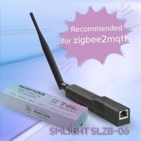 ราคา SMLIGHT SLZB-06 Zigbee LAN POE USB WIFI Hybrid Coordinator CC2652P EFR32MG21 HASS Zigbee2mqtt ZHA SLZB-06 (12475616)