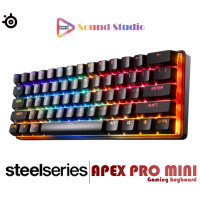ราคา soundstudio คีย์บอร์ดเกมมิ่ง steelseries apex pro mini mechanical keyboard (12487616)
