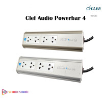 ราคา SoundStudio Clef Audio PowerBar 4 ปลั๊กกรองไฟคุณภาพ ยาว 2 เมตร รองกำลังไฟสูง Gold (12487882)