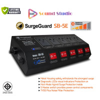 ราคา SoundStudio SurgeGuard SB-5E Hybrid Surge Protector ปลั๊กกรองไฟ ตัดไฟเกิน ลดทอนไฟกระชาก SB-5E (12487888)