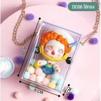 ราคา FUDONAR กระเป๋าใส่ฟิกเกอร์ กระเป๋าฟิกเกอร์ กระเป๋าใส พวงกุญแจ กันน้ำ กันฝุ่น DC06 DC06 โซ่ทอง (12483894)