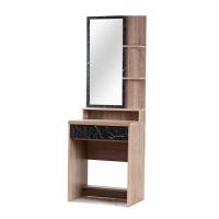 ราคา NARN-NARN โต๊ะเครื่องแป้ง รุ่น C168 ร้านติดตั้งให้(กทม) สีโซลิคโอ๊ค+หินดำ (12473371)