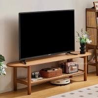 ราคา Loadingofficial-ชั้นวางทีวีไม้เข้มสไตล์ญี่ปุ่น รุ่น 2 ชั้น 160x35x40 Cm (12485789)