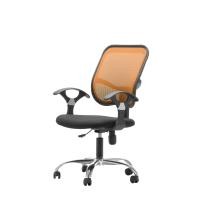 ราคา MONO เก้าอี้ทำงาน เก้าอี้สำนักงาน รุ่น JO01/MS ขาเหล็กชุบโครเมียม ส้ม (12505911)