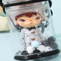 ราคา FUDONAR กระเป๋าเก็บอาร์ตทอย กระเป๋าเก็บตุ๊กตา รุ่นใหม่ ซิปใส DC02 กันน้ำ กันฝุ่น DC02 ห่วงขาว (12483830)