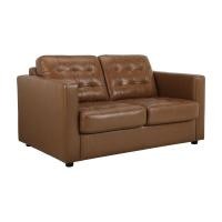 ราคา INDEX LIVING MALL โซฟาหนังแท้ผิวสัมผัส 2 ที่นั่ง รุ่นโคเนซโซ่ - สีน้ำตาล น้ำตาล (12497757)