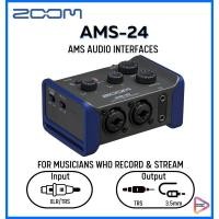 ราคา SoundStudio Zoom AMS-24 Audio Interface ออดิโออินเตอร์เฟสสำหบันทึกเสียงและสตรีมมิ่ง normal (12487019)