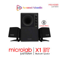 ราคา SoundStudio Microlab X1BT Bluetooth Speaker 21 Ch 32 Watt ลำโพงบลูทูธ สำหคอมพิวเตอร์ พร้อมซับวูฟเฟอร์ ระบบเสียง 21 X1BT (12487525)