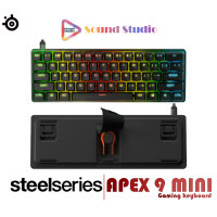 ราคา soundstudio คีย์บอร์ดเกมมิ่ง steelseries apex 9 mini mechanical gaming keyboard (12487619)