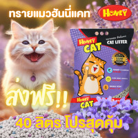 ราคา Honey Petz ทรายแมว Honey Cat ยกกระสอบ 40 ลิตร ลาเวนเดอร์ (12481884)