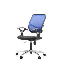 ราคา MONO เก้าอี้ทำงาน เก้าอี้สำนักงาน รุ่น JO01/AS ขาอลูมิเนียมอย่างดี น้ำเงิน (12505930)