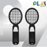 ราคา Play Project Tennis Racket for Nintendo Switch Joy-Con ไม้เทนนิส สำหรับ จอยคอน 2 ชิ้น [อุปกรณ์เสริมเกม] Black (12520103)