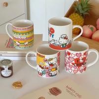 ราคา PP Home แก้วมัค Hello Kitty คิตตี้ แก้วน้ำ Mug cup นม กาแฟ ของแต่งห้อง ของแต่งบ้าน คาเฟ่ ของขวัญ gift 350 ML อุ้มน้อง B (12502542)