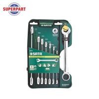 ราคา Online ชุดประแจแหวนข้างปากตาย SATA แบบก๊อกแก๊ก 2 ด้าน 8 ชิ้น รุ่น 08007A ของแท้ normal (12519493)