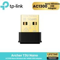 ราคา Archer T3U Nano AC1300 Nano Wireless MU-MIMO USB Adapter รองรับ Window 11 normal (12522893)