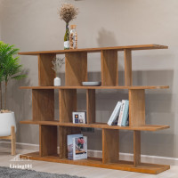 ราคา Living101 ชั้นวางของไม้สัก รุ่น Spinel (12517924)