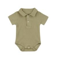 ราคา Little22 (New Color 2024) Newborn Polo Bodysuit โปโลบอดี้สูทเด็กแรกเกิด บอดี้สูทเด็กอ่อน ชุดโปโลเด็ก Moss Green,Newborn (12539023)