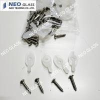 ราคา NeoGlass ลูกบิดมุ้งหางปลา สีขาว (แบ่งขาย) ไม่มีสกรู / ลูกบิดมุ้งหางปลา สีขาว พร้อมสกรู 100 ตัว มีสกรู (12544427)