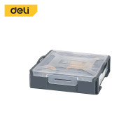 ราคา Deli กล่องเก็บอะไหล่ กล่องใส่น็อต กล่องใส่สกรู กล่องเก็บน็อต กล่องเครื่องมือ พลาสติก จัดเก็บสกรู สลักเกลียว Tool Box 1ชิ้น (12495680)