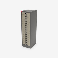 ราคา LUCKYWORLD ตู้เก็บเอกสาร 15 ลิ้นชัก CDX-15 สีเทาสลับ (12499228)