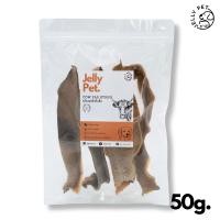 ราคา Jelly Pet หูวัวอบแห้งหั่นชิ้น 50-100กรัม ขนมขัดฟัน ขนมสุนัขสุขภาพ ขนมหมาสุขภาพ ขนมแมวสุขภาพ 50 กรัม (12492392)