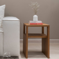 ราคา Living101 โต๊ะข้างไม้สัก รุ่น Boobook สักธรรมชาติ (Teak) (12512986)