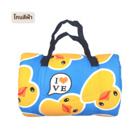 ราคา Yuri Bed ที่นอนเด็กอนุบาล ที่นอนเด็ก ที่นอนปิคนิค ลายการ์ตูน ขนาด 34x42 นิ้ว ขายส่ง ราคาโรงงาน โทนสีฟ้า 34x42 นิ้ว (12520989)