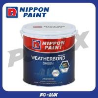 ราคา NIPPON PAINT สีน้ำภายนอก รุ่น WEATHERBOND ชนิดเนียน สีเบส A,1 แกลลอน (12536791)