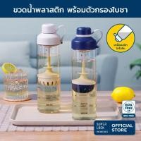 ราคา Super Lock ขวดน้ำพลาสติก พร้อมตัวกรองใบชา กากผลไม้ 600 มล. BPA Free คุณภาพดี ทนทาน ใส และพกพาสะดวก รุ่น 5246 น้ำเงิน (12539836)