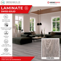 ราคา Kronoswiss Swiss Solid Laminate รหัส 8014 ไม้พื้นป่าปลูก จากยุโรป 12X193x1380mm สินค้าเท่านั้น (12540792)