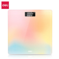 ราคา Deli เครื่องชั่งน้ำหนักดิจิตอล ที่ชั่งน้ำหนัก แข็งแรง หน้าจอ LCD พร้อมถ่าน 2 ก้อน ดีไซน์สวย Weighing Scale multicolor (12550534)