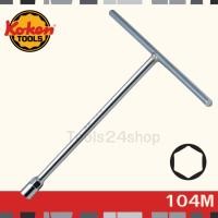 ราคา KOKEN บ๊อกซ์ตัวที 6 เหลี่ยม (6mm.-24mm.) No.104M (T-Type 6-Point Wrenches) 14mm. (12555804)