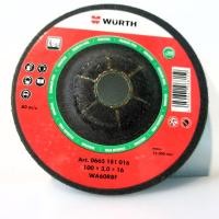 ราคา WURTH ใบเจียร์สแตนเลส บาง ขนาด 4 นิ้ว สีเขียว 100x3.0x16 มม. (12543023)