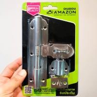 ราคา A'mazon กลอนประตู 6 นิ้ว กลอนประตูขวางสแตนเลส (12543074)